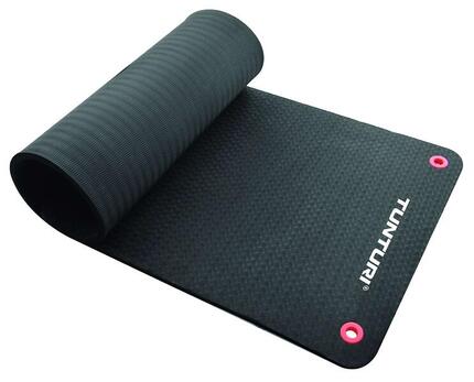 Matelas tapis fitness Pro 180cm noir