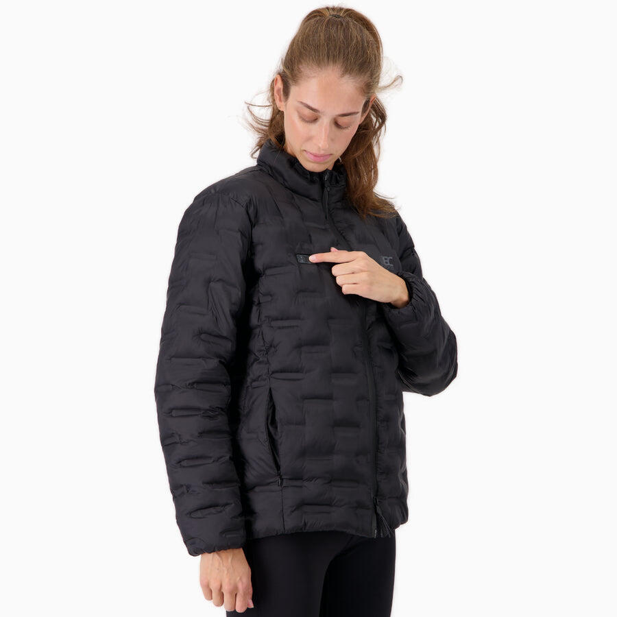 BODYCROSS Dámská vyhřívaná bunda na turistiku WARM DOWN JACKET
