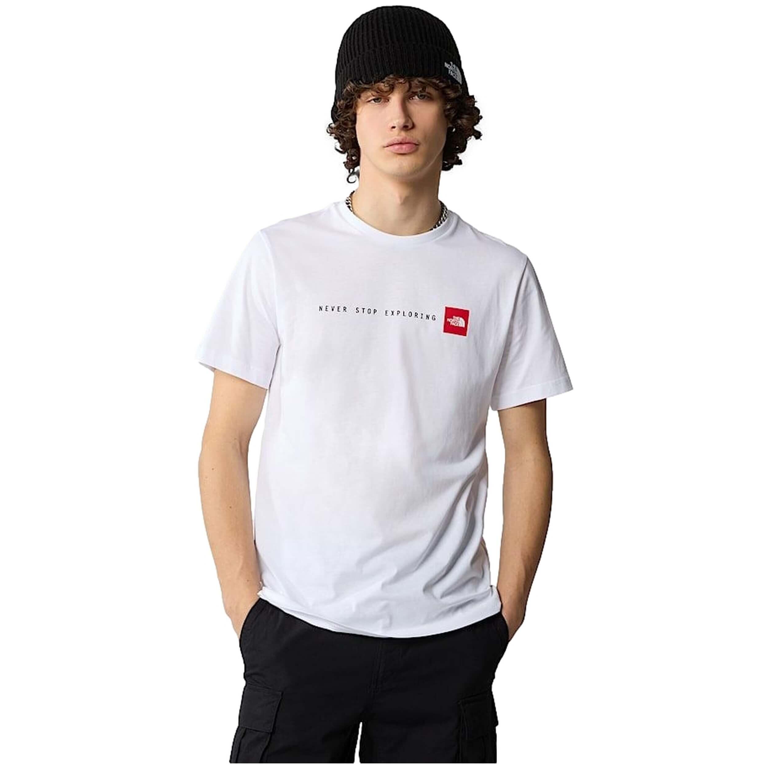 Camisetas para Hombre The north face  Blanco 3/5