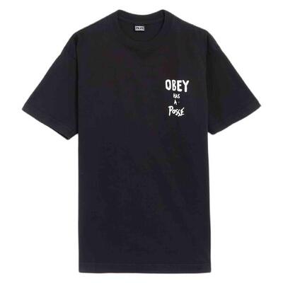 T-shirt met korte mouwen obey clothing model 166913915-vbl voor mannen