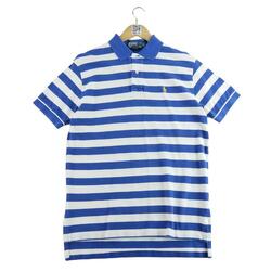 Reconditionné - Polo manches courtes Homme Bleu - Bon État