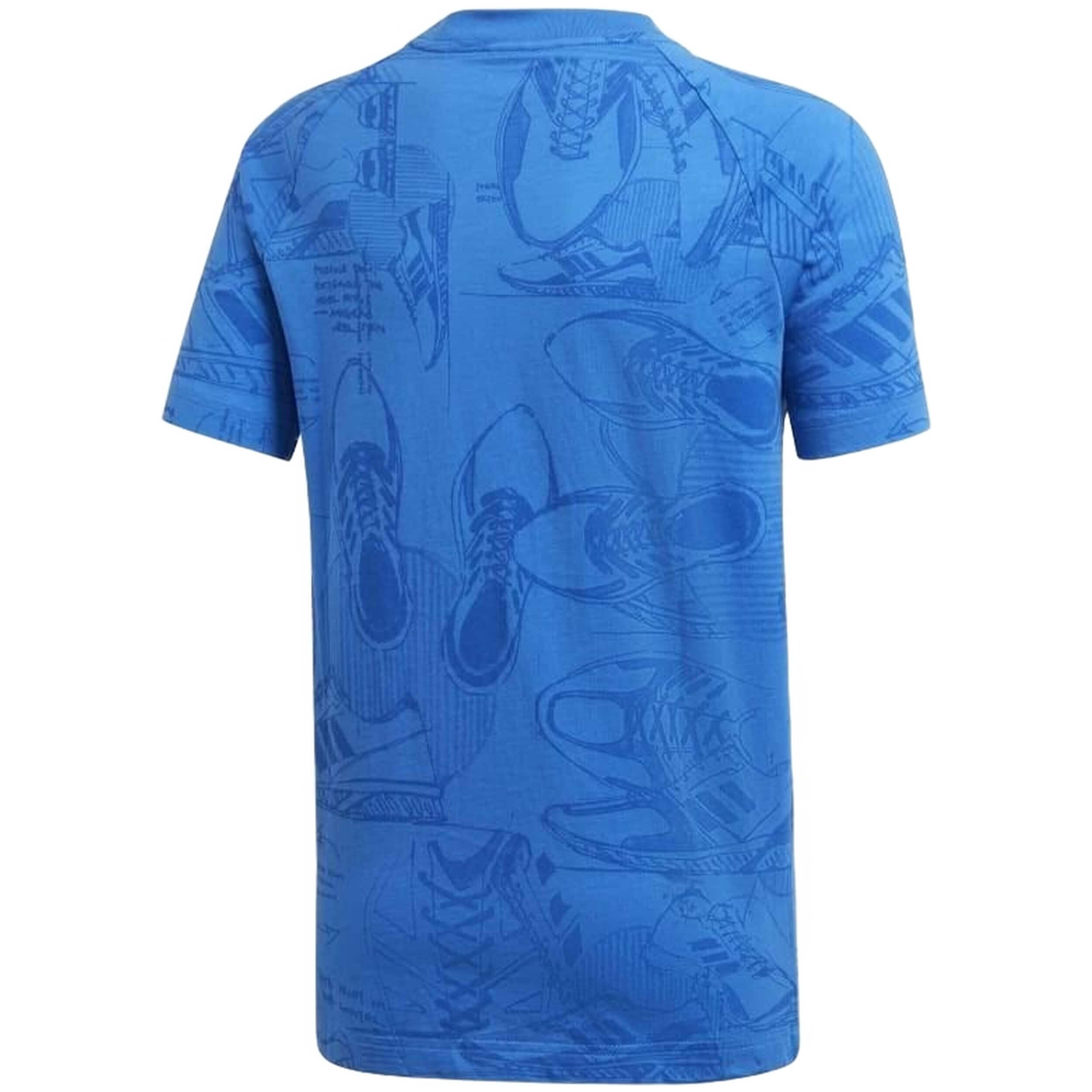 T-shirt Adidas modèle DJ1442 pour unisexe enfants 2/2
