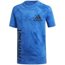 T-shirt Adidas modèle DJ1442 pour unisexe enfants