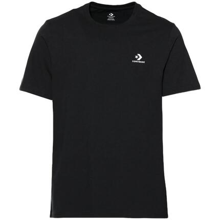 T-shirt Converse go-to brodé blanc.