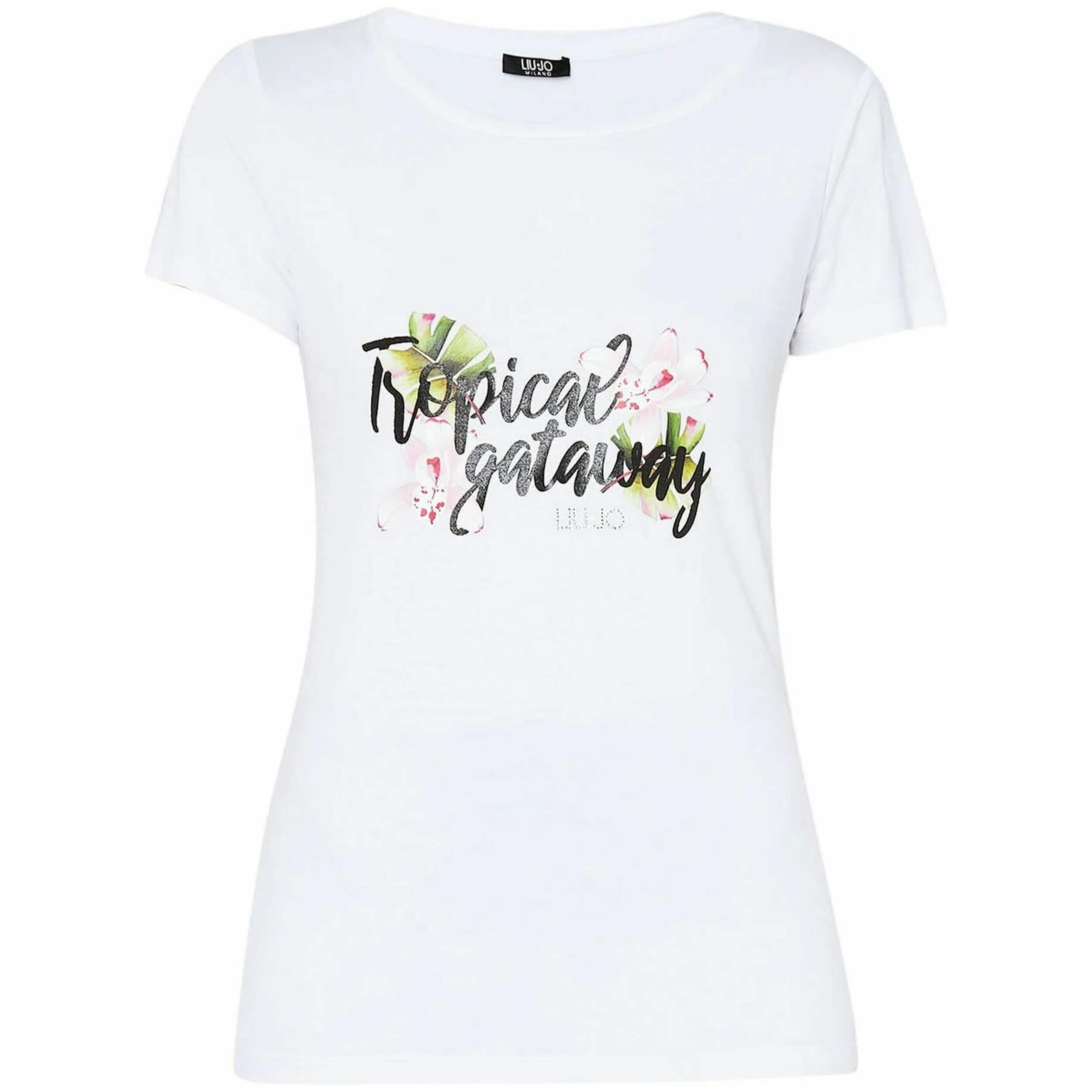 Maglia a maniche corte Liu jo modello VA3144J5360Q9301 per donne 4/4