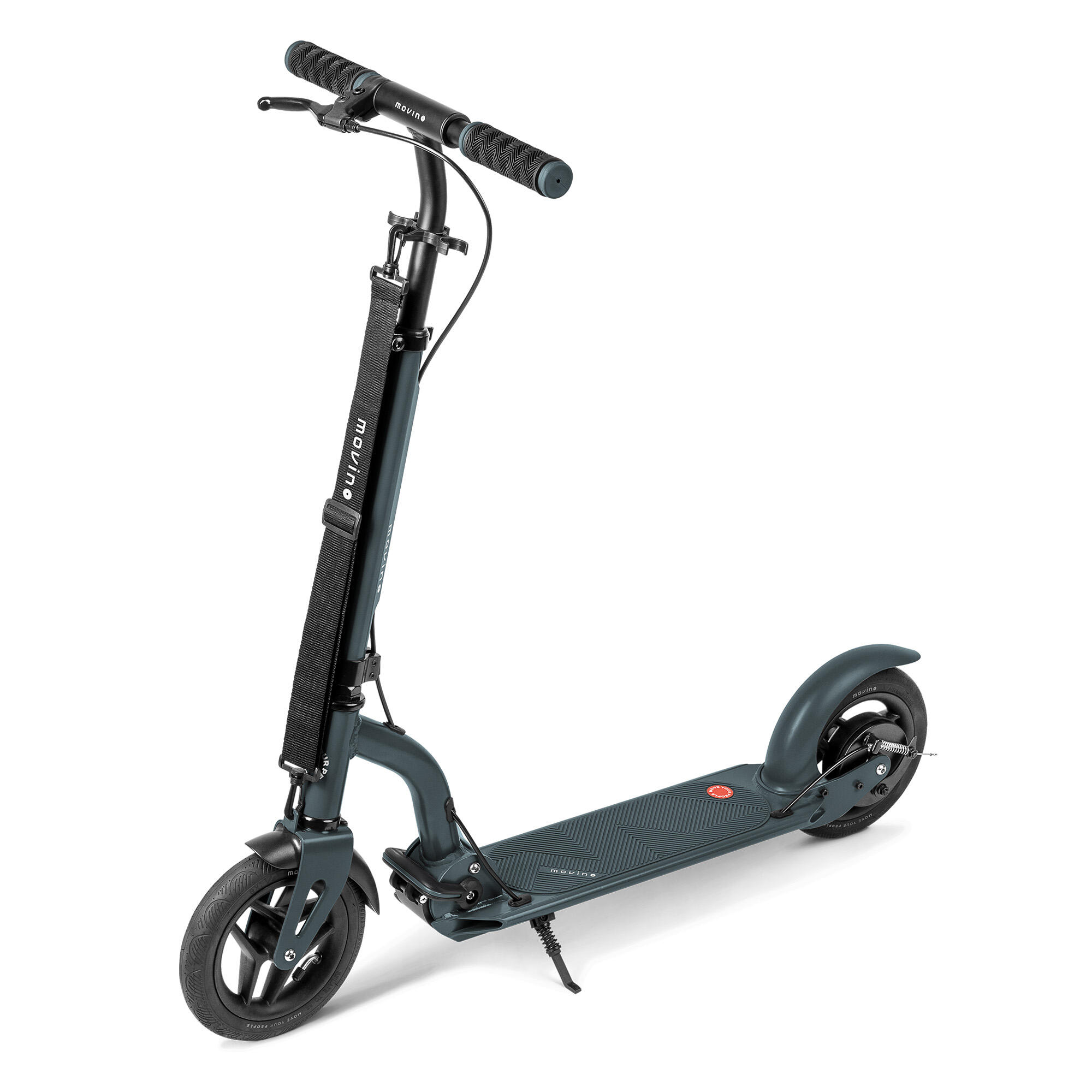 Movino - Trottinette Pliable Movino Air – Frein À Tambour, Roues Gonflables -ae-g-9570 - Trottinette - Vert - Taille Unique - Decathlon