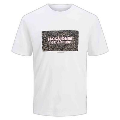T-shirt met korte mouwen jack&jones model 12262571-brightwhite voor mannen