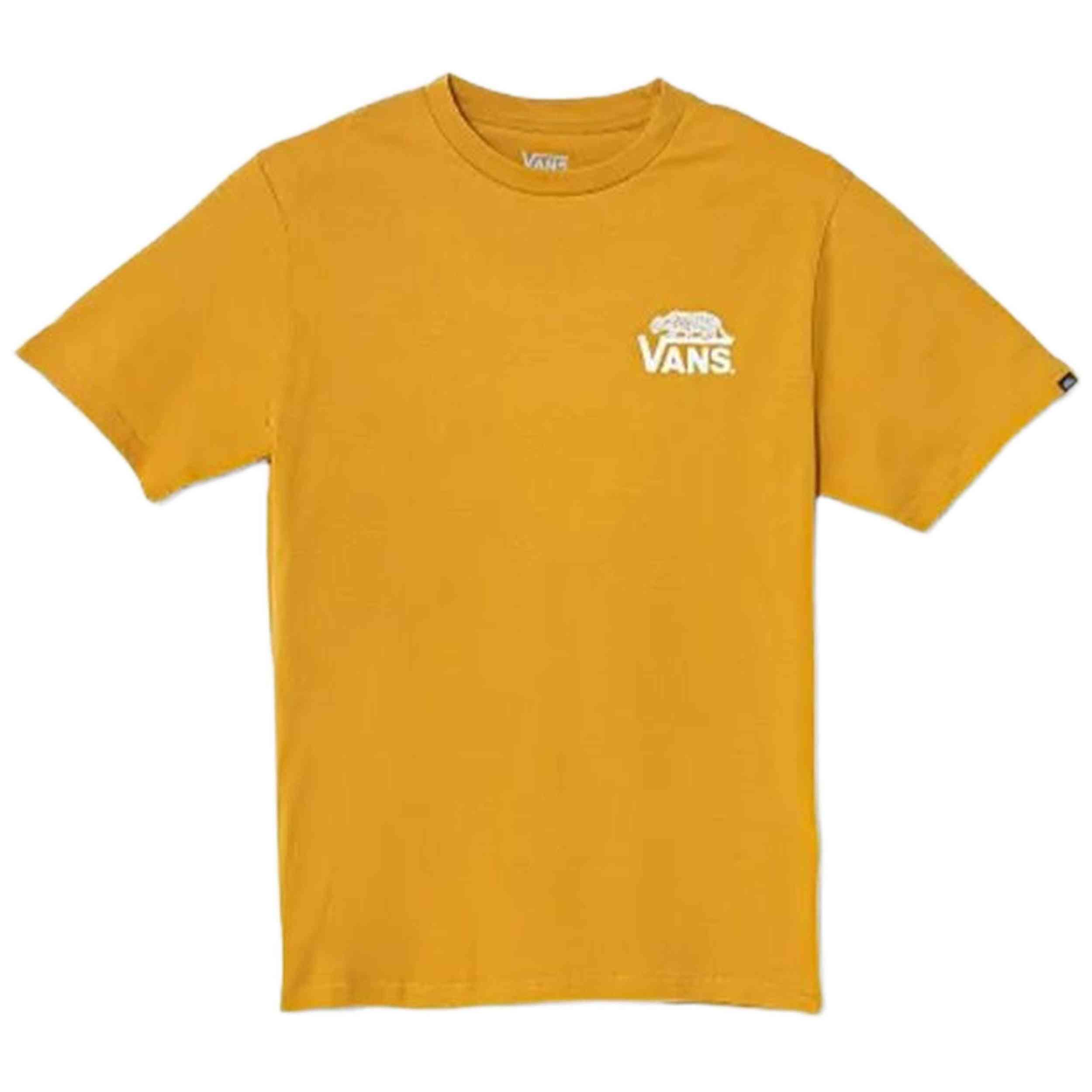Vans - T-shirt Vans Modèle Vn000mk2bl21 Pour Enfants - T-shirt Manches Courtes - Jaune - Decathlon