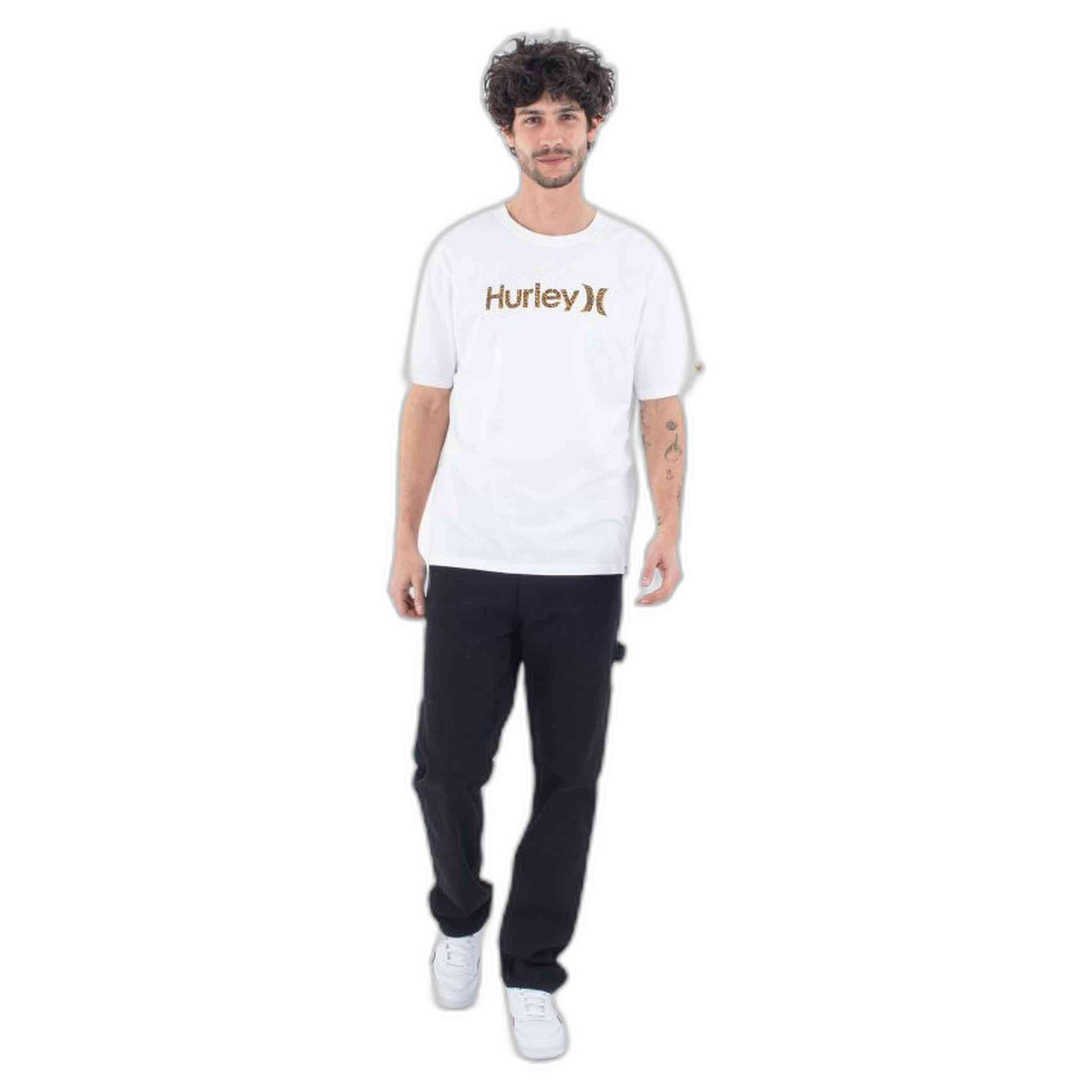 Camiseta de manga corta Hurley modelo MTSEUTL0002-100 para unisex 2/4