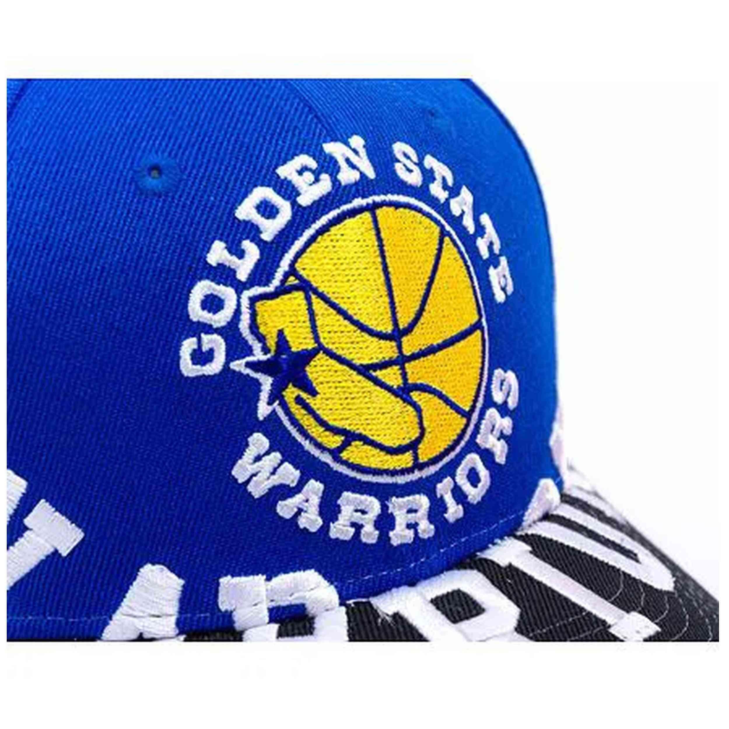 Casquette Mitchell & ness modèle HP10041-GSWBLUE pour homme 5/5
