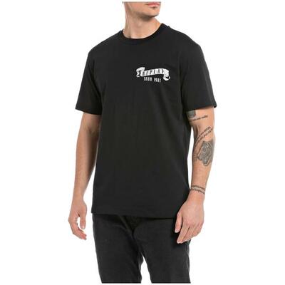 T-shirt met korte mouwen replay model m666423608p801 voor mannen