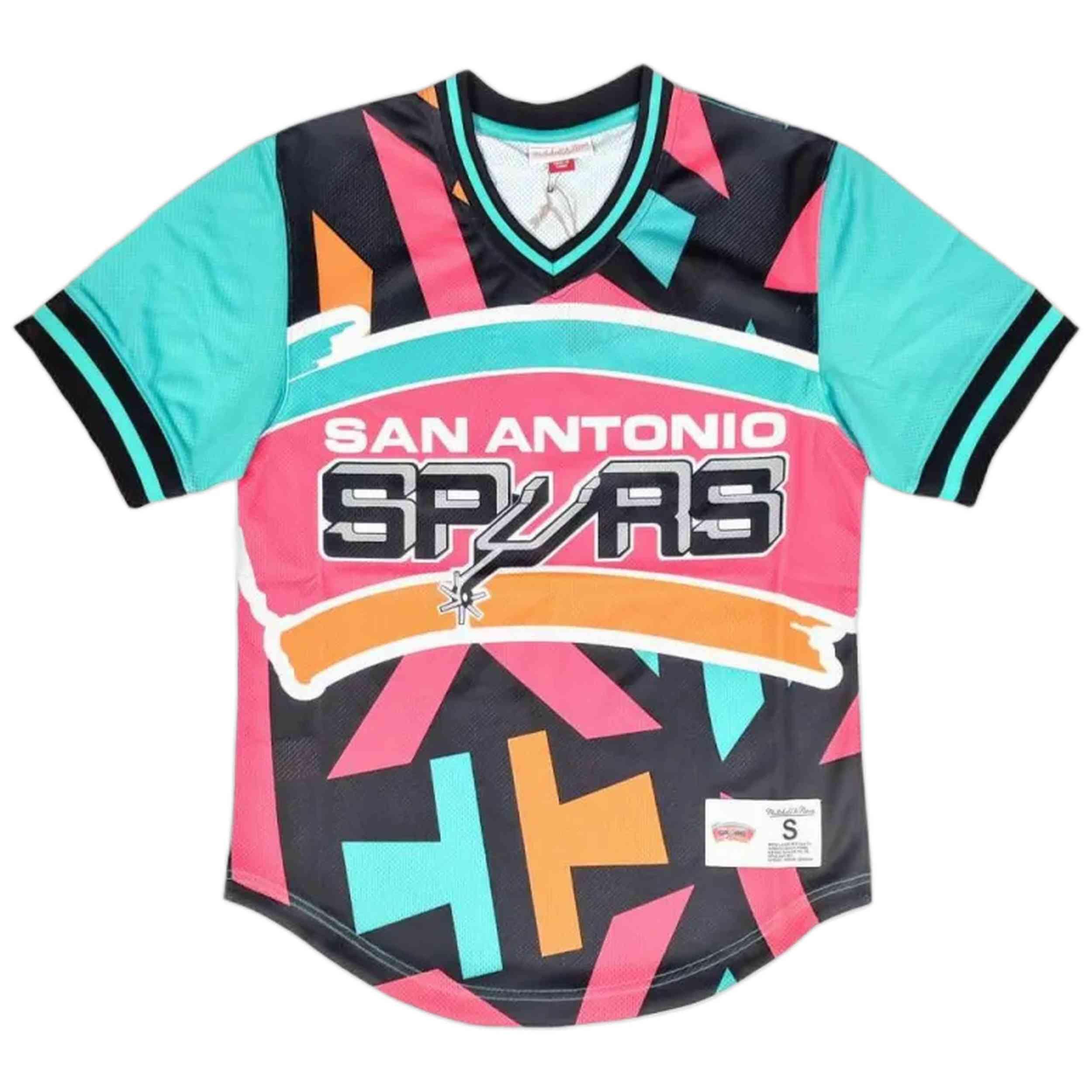 T-shirt Mitchell & ness modelo TMPL5118-SASYYPPPMTWH para unissex 3/3