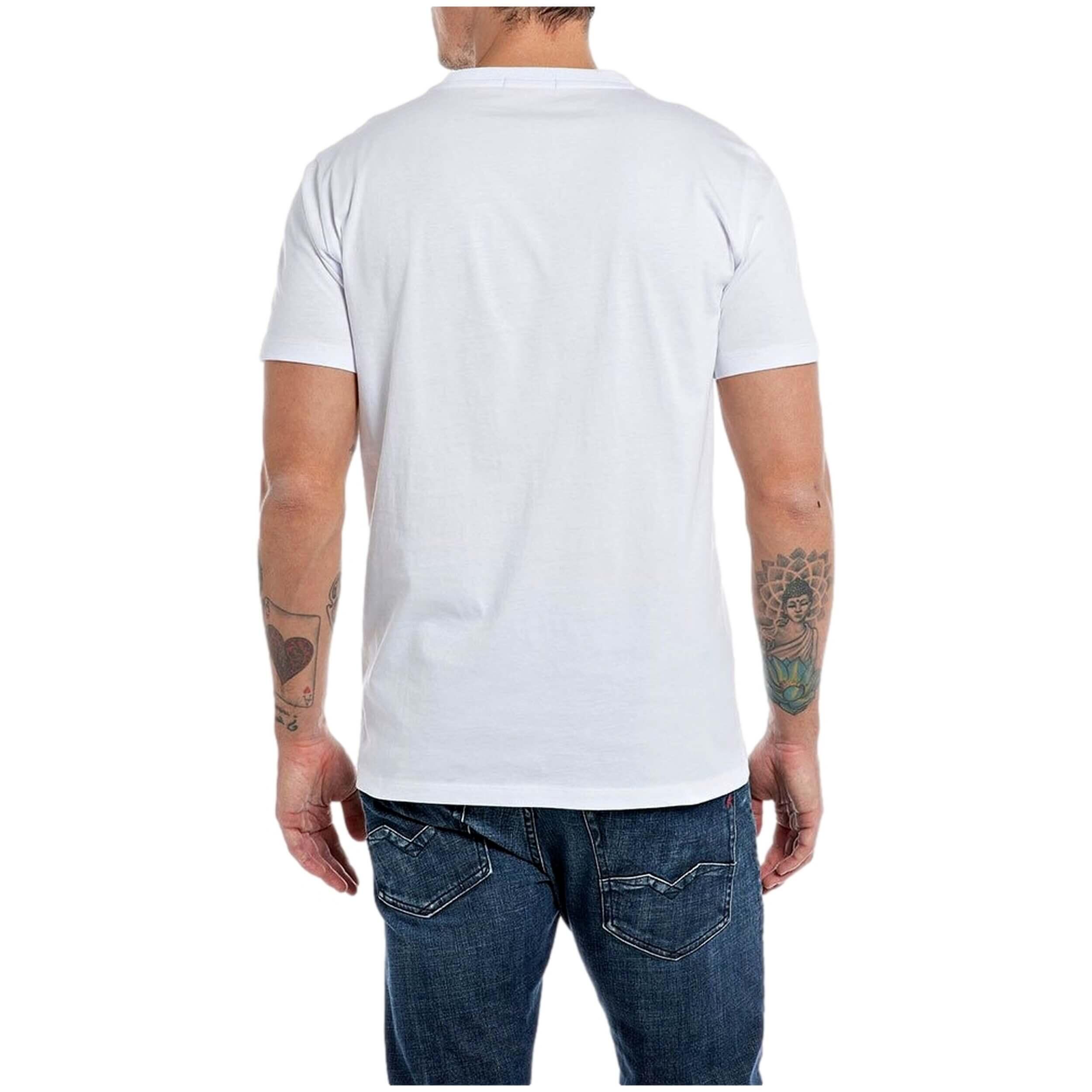 Maglia a maniche corte Replay modello M66422660001 per uomini 2/5