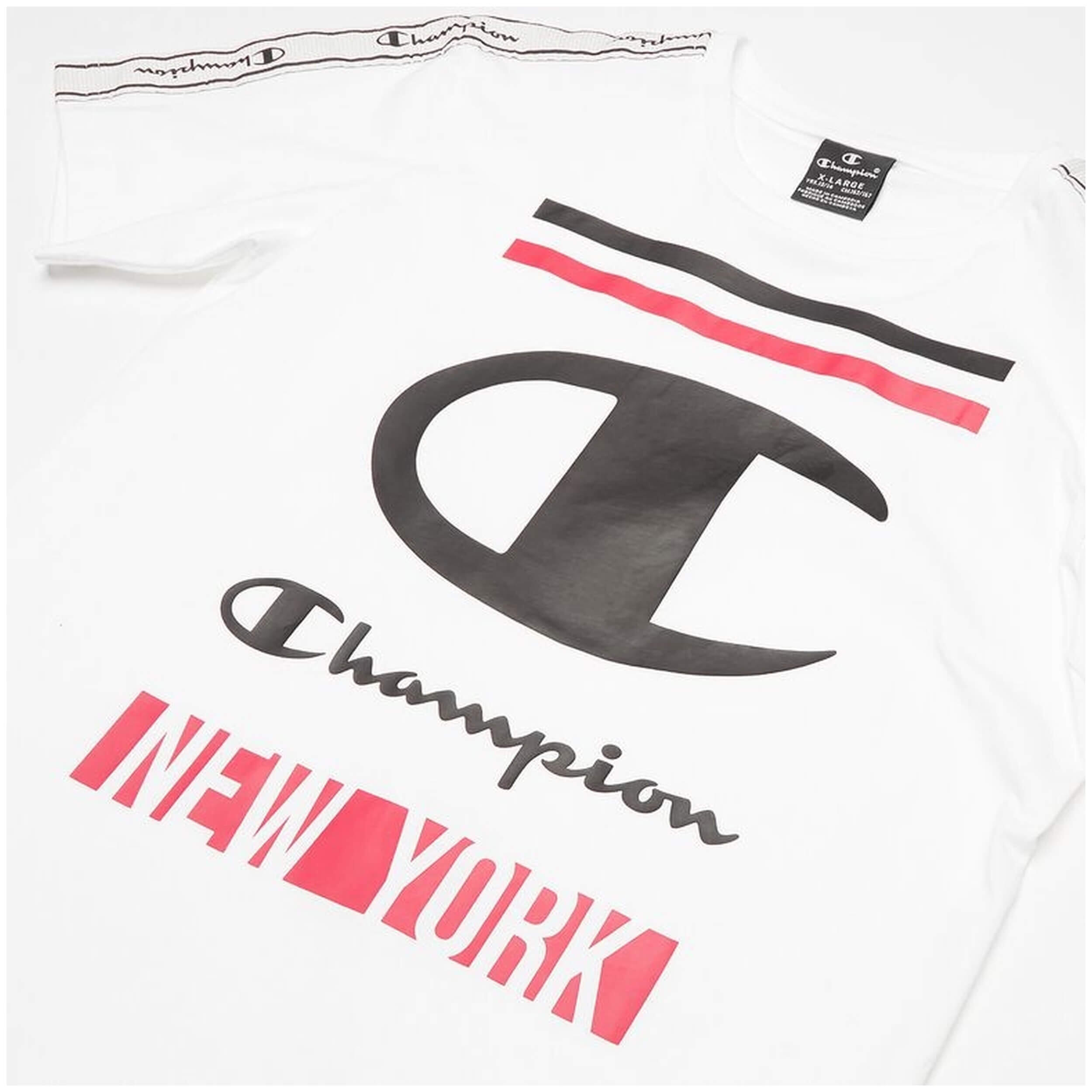 T-shirt Champion modèle 305922-WW001 pour unisexe enfants 3/3