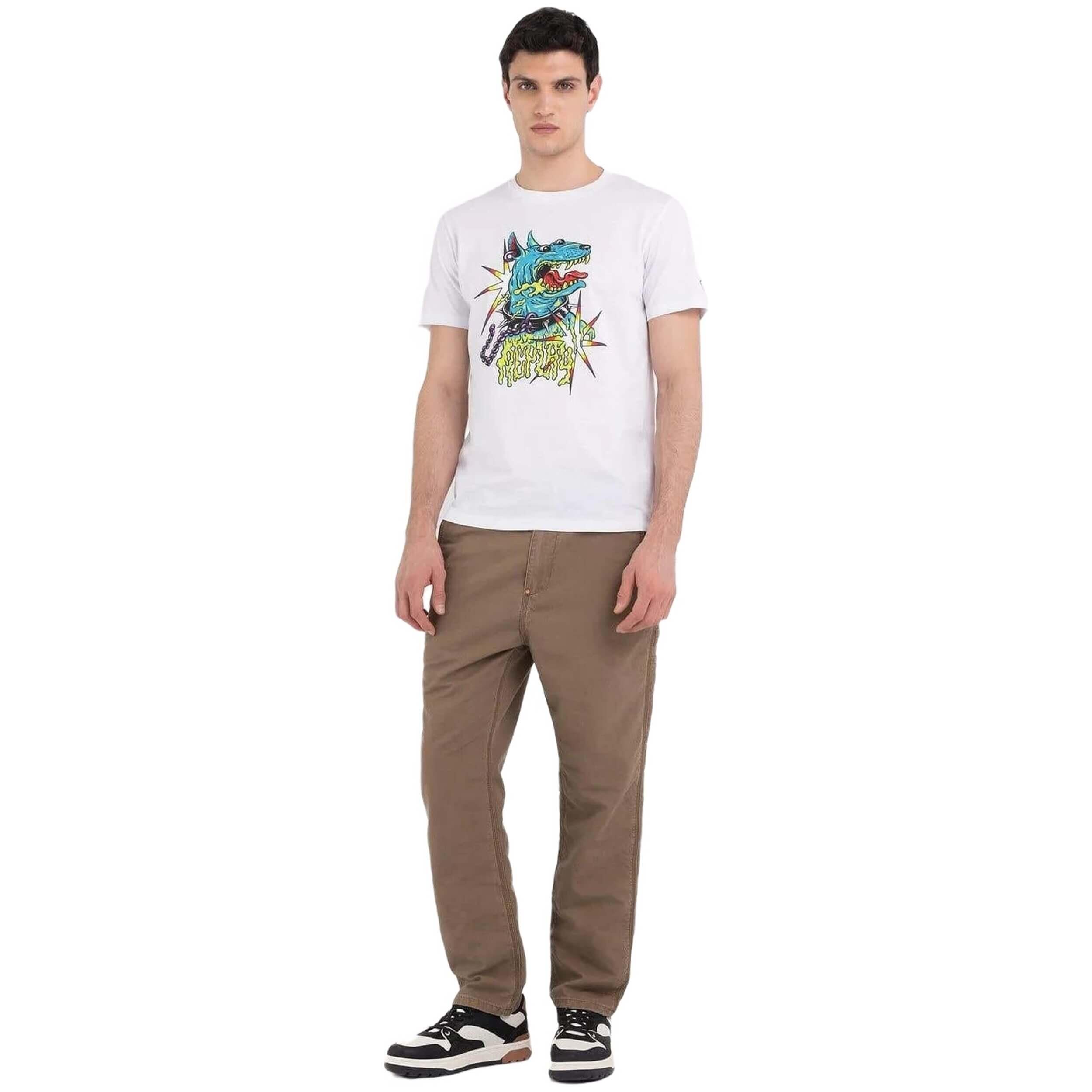 Camiseta de manga corta Replay modelo M66432660001 para hombre 2/5
