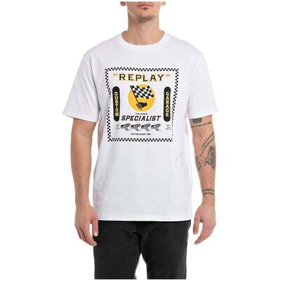 T-shirt met korte mouwen replay model m66490002660001 voor mannen