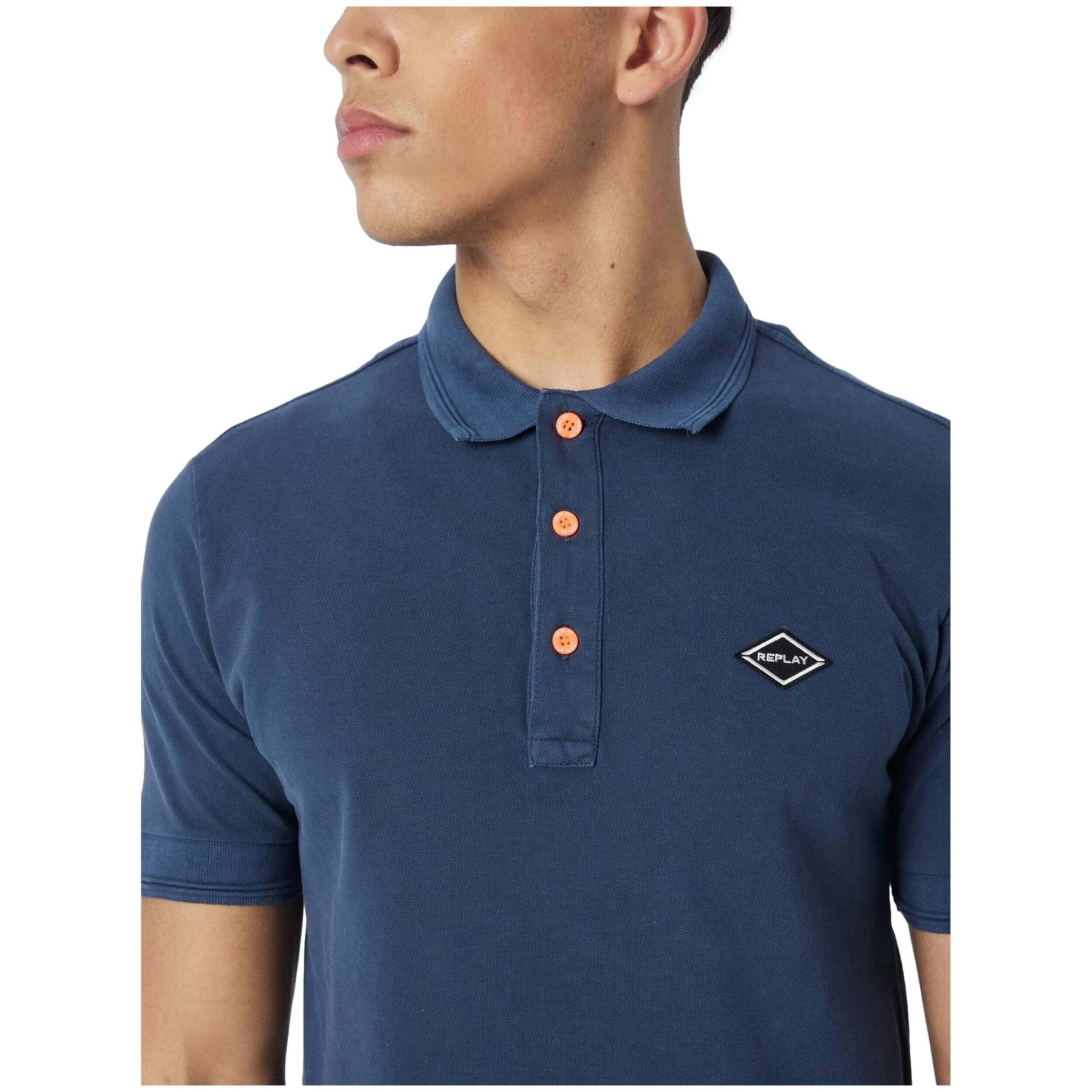 Maglia a maniche corte Replay modello M3070A22696M082 per uomini 4/5