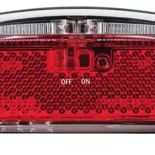 Riff Rear Pannier Rack Battery Light