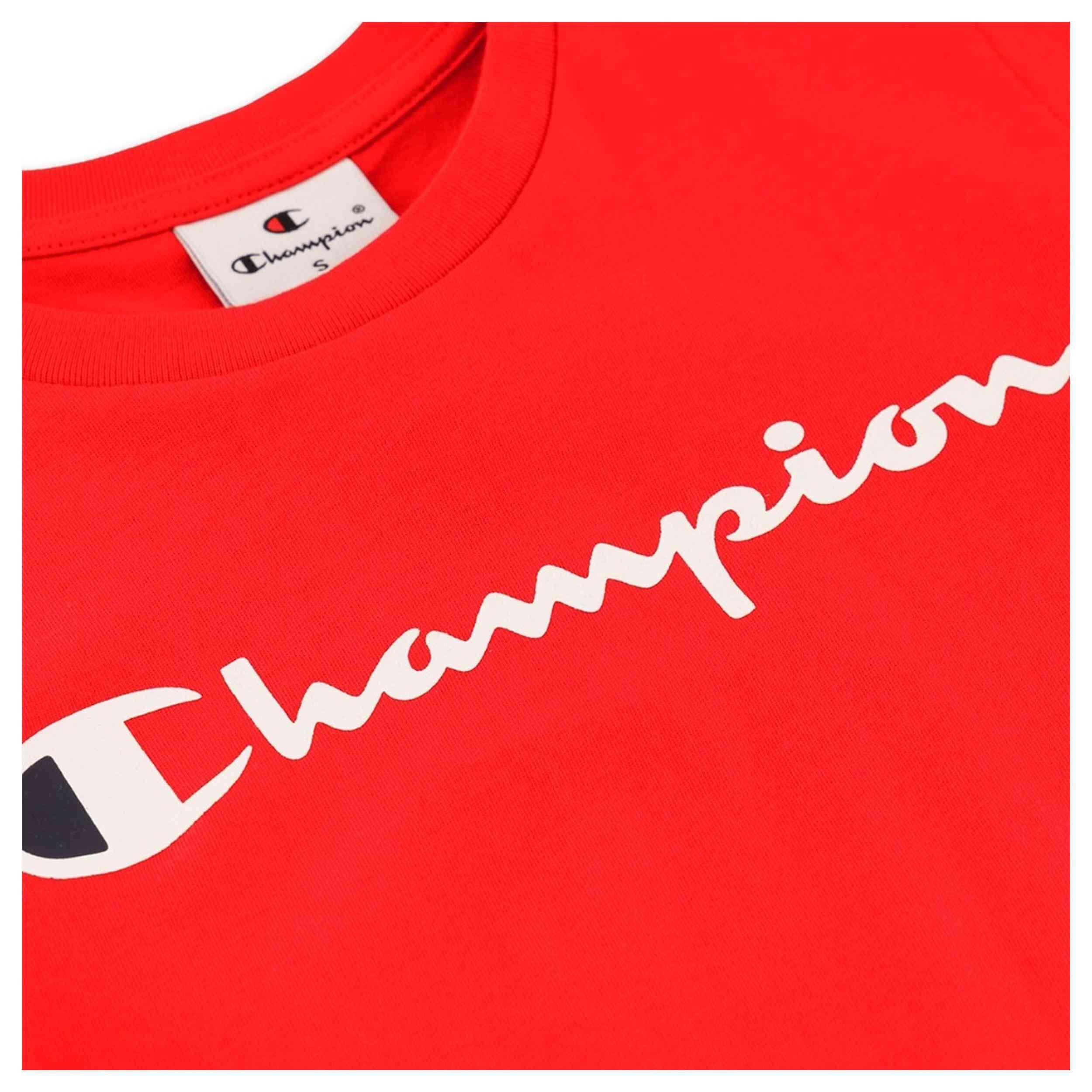 T-shirt Champion modèle 306879-RS069 pour enfants 3/3