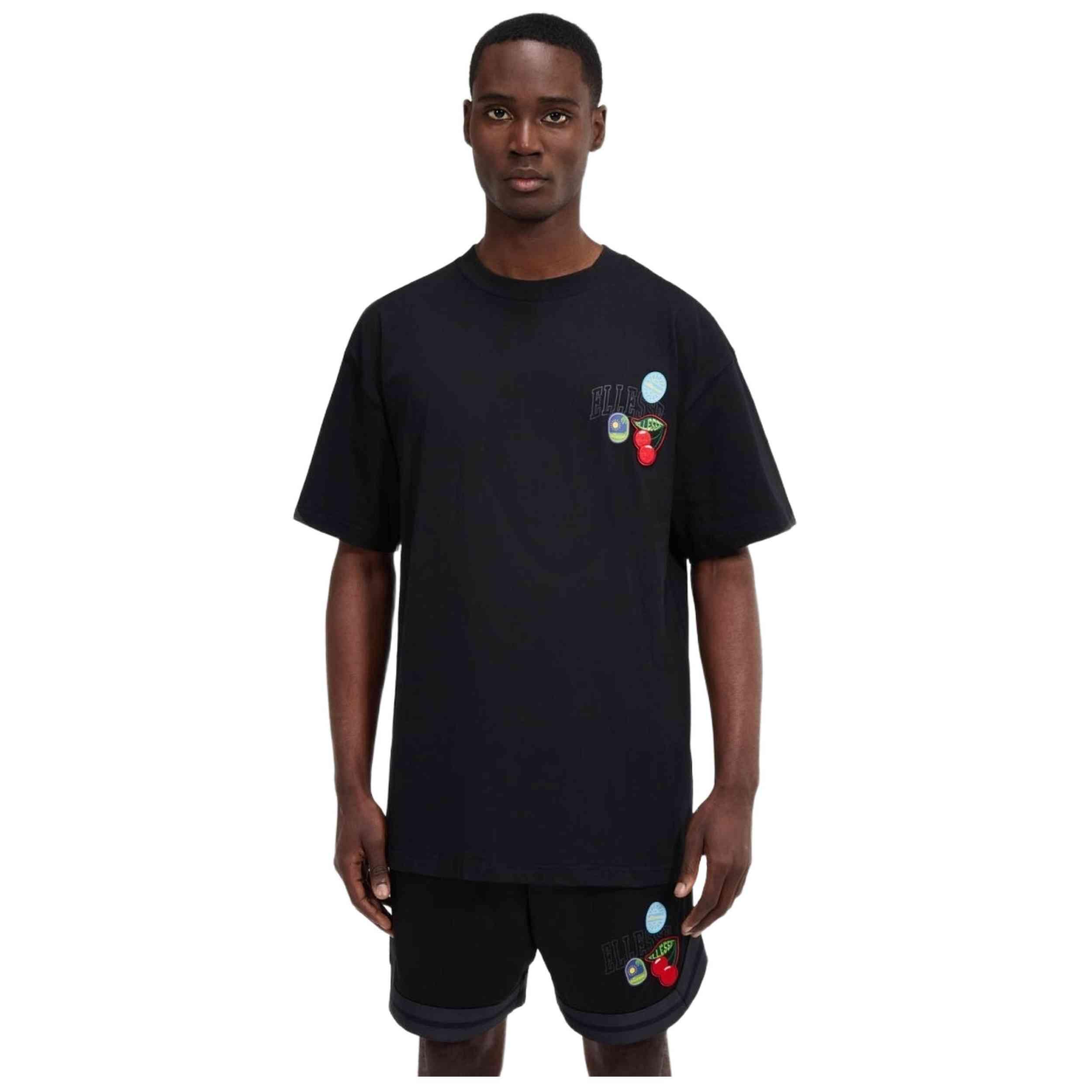 Ellesse - T-shirt Ellesse Modèle Shz21993-011 Pour Homme - T-shirt Manches Courtes - Noir - Decathlon