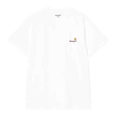 T-shirt met korte mouwen carhartt wip model i029956-wht voor mannen