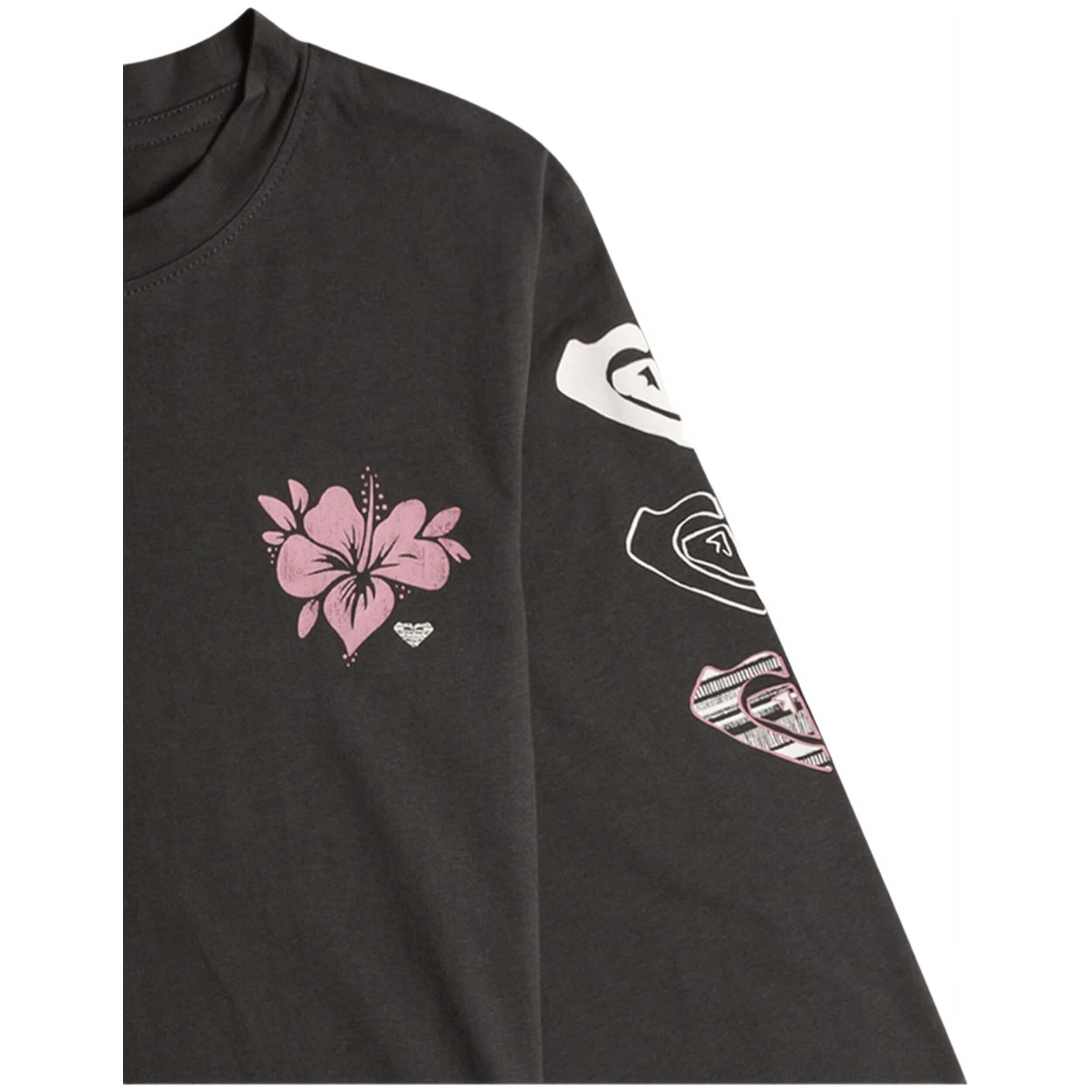 T-shirt à manches longues Roxy modèle ERGZT04059-KTA0 pour filles 3/3