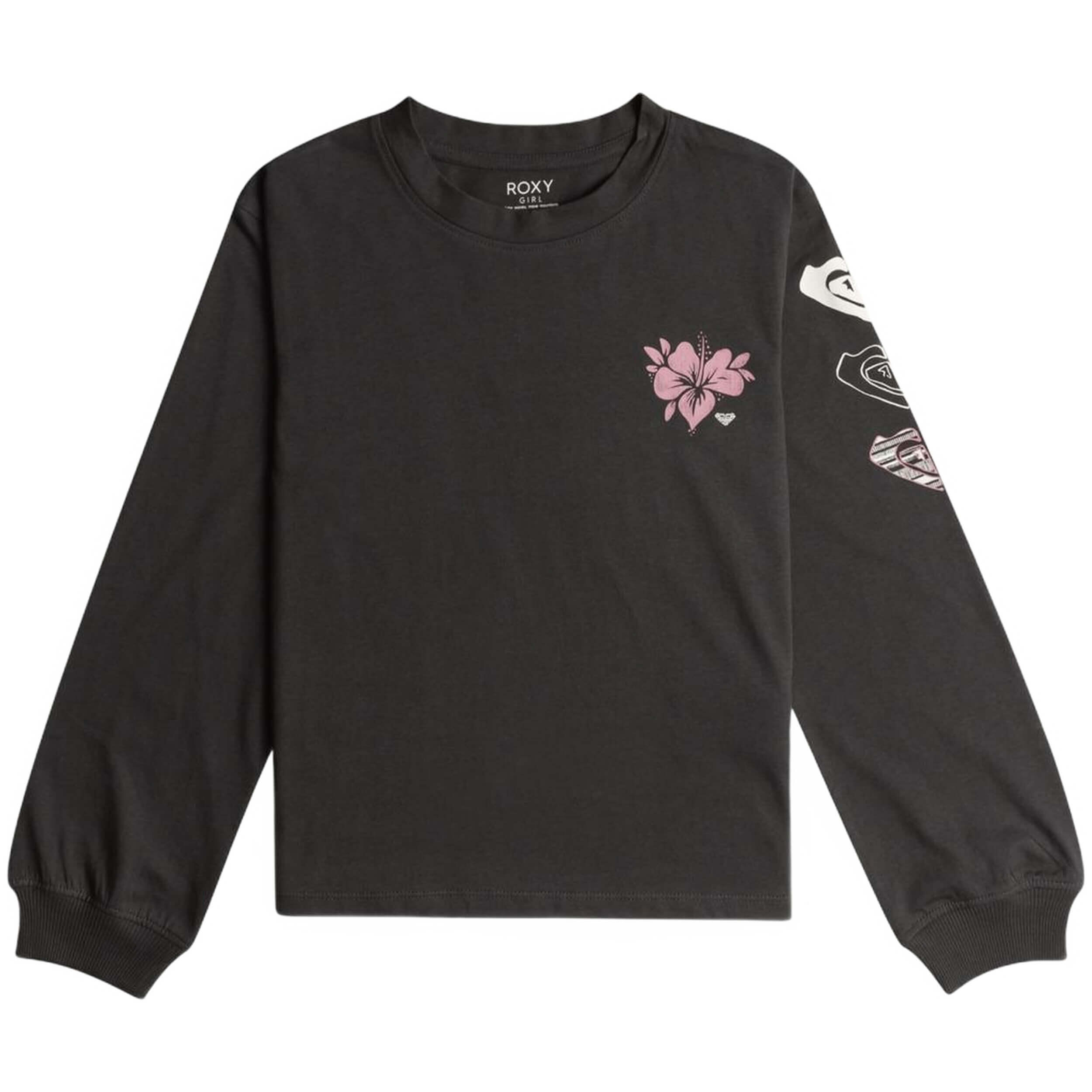 T-shirt à manches longues Roxy modèle ERGZT04059-KTA0 pour filles 1/3