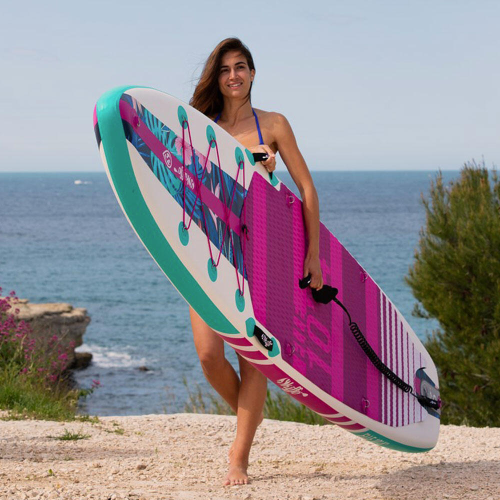 SUP Paddle Insuflável Versátil Skiffo ELLE Dropstitch 315x79x13cm 10'4x31"x6" 2/7