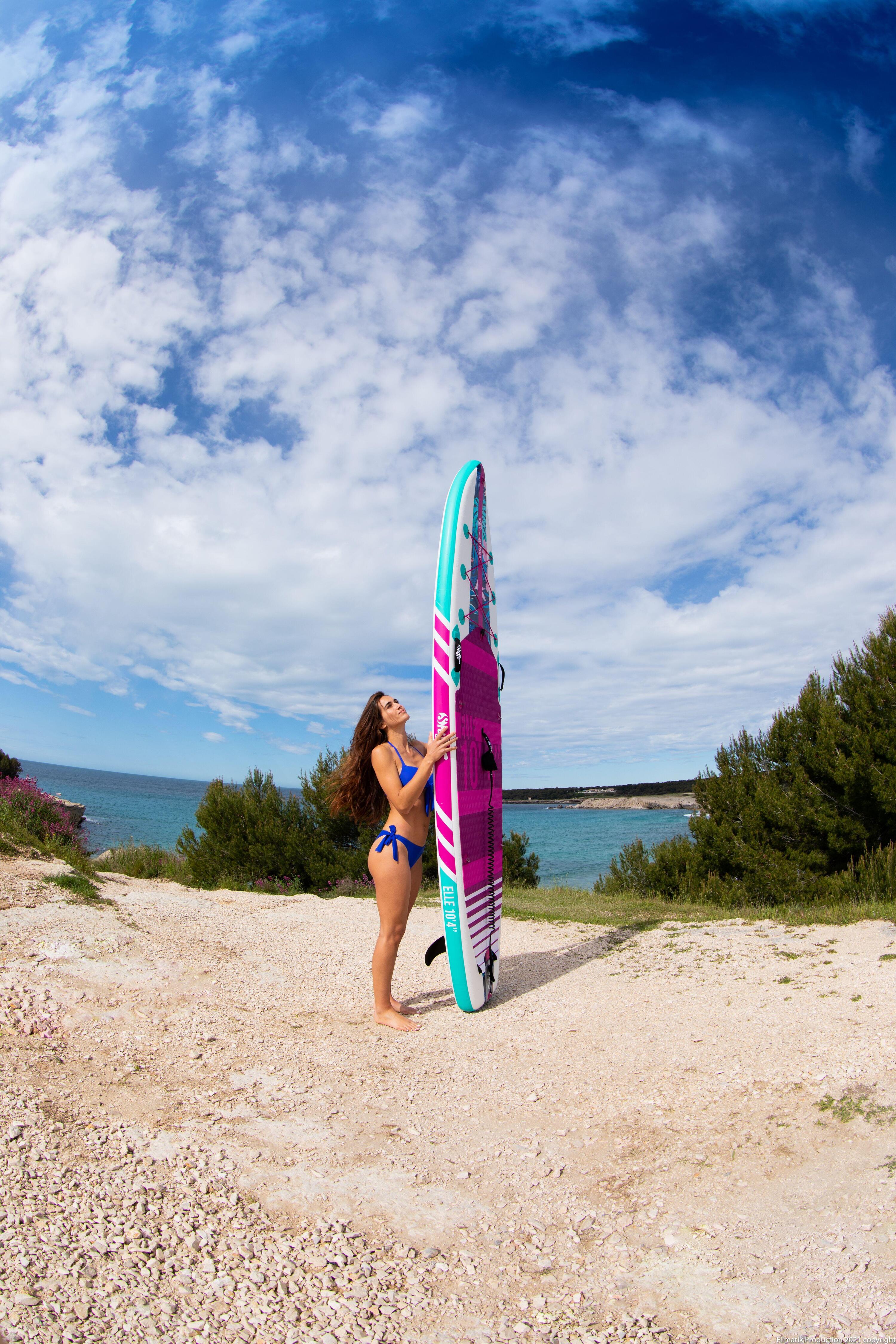 SUP Paddle Insuflável Versátil Skiffo ELLE Dropstitch 315x79x13cm 10'4x31"x6" 7/7