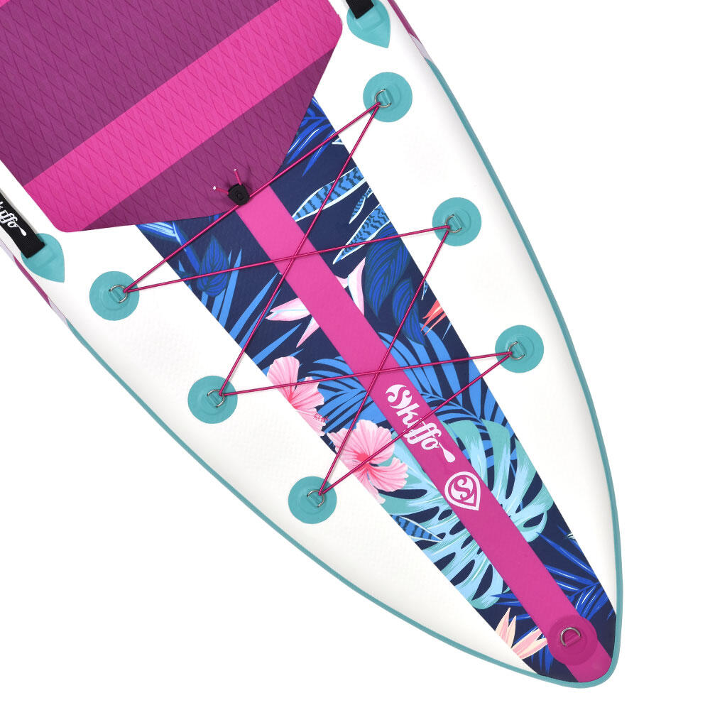 SUP Paddle Insuflável Versátil Skiffo ELLE Dropstitch 315x79x13cm 10'4x31"x6" 6/7