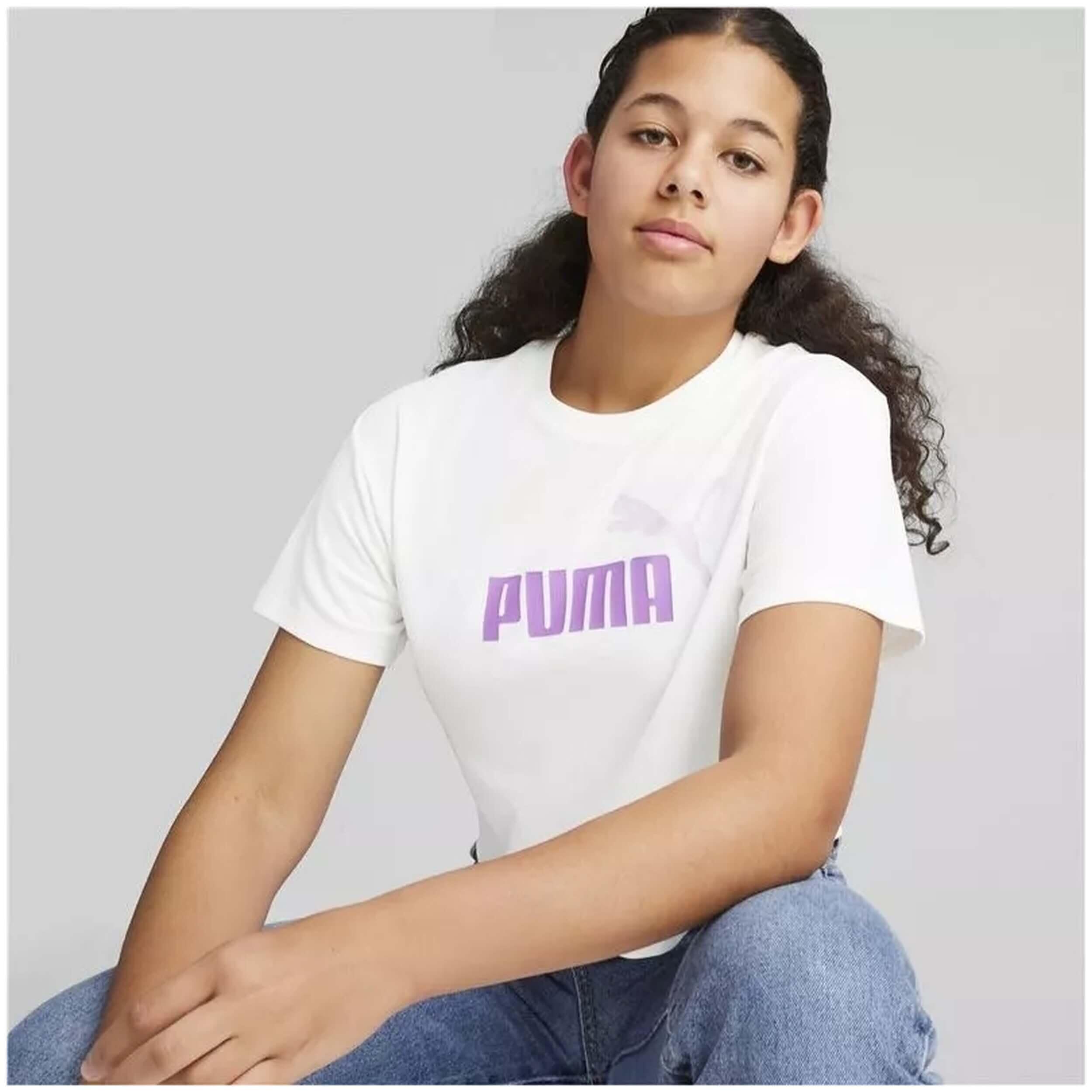 T-shirt Puma modèle 845346-73 pour filles 2/5