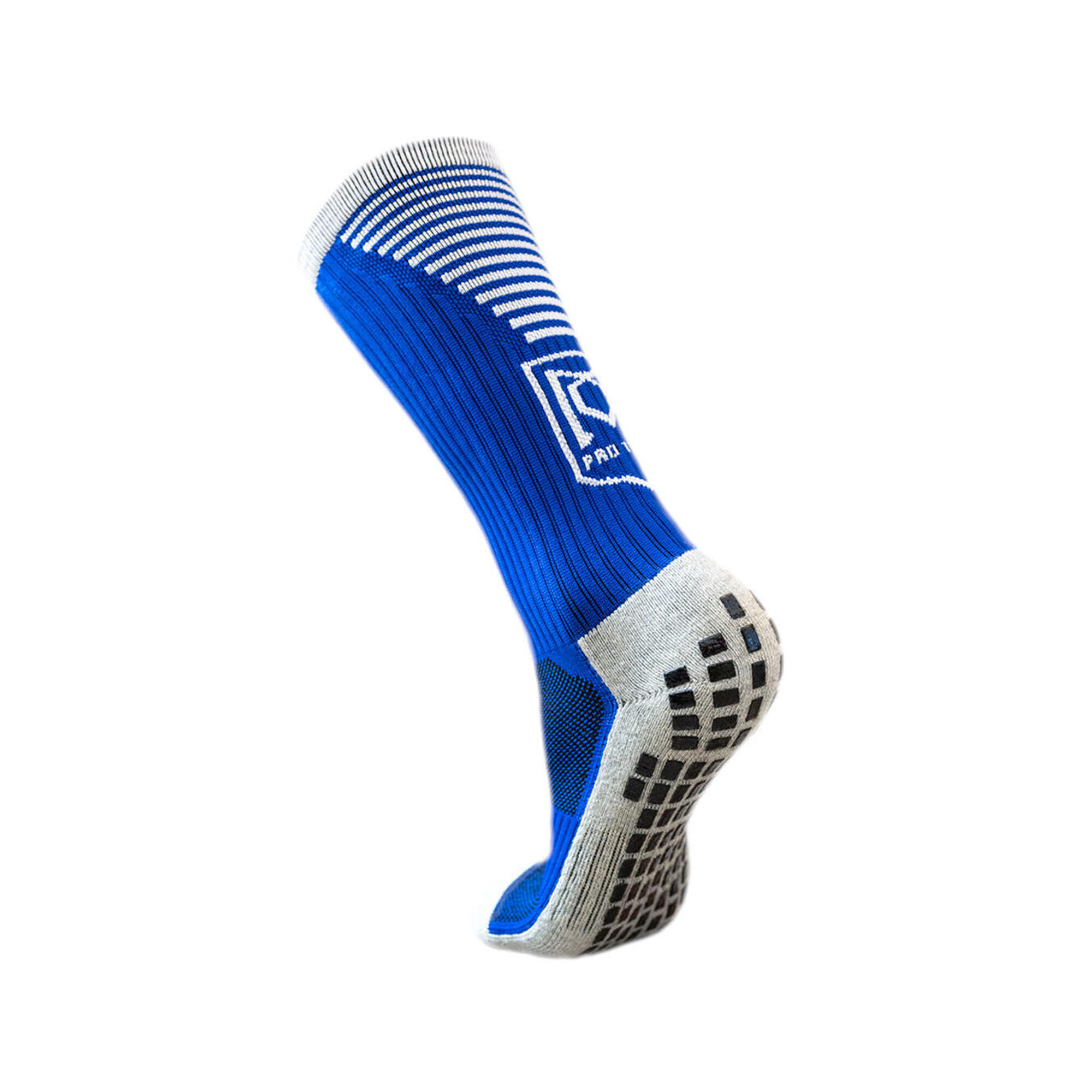 Mc Protech - Chaussette Antidérapante Bleue Football - Chaussettes - Bleu - 39/42 - Decathlon