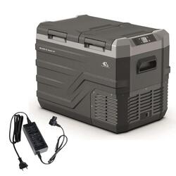 EZA Glacière à compression Blizz-E Dual 39 litres + EZA Adaptateur 12/220