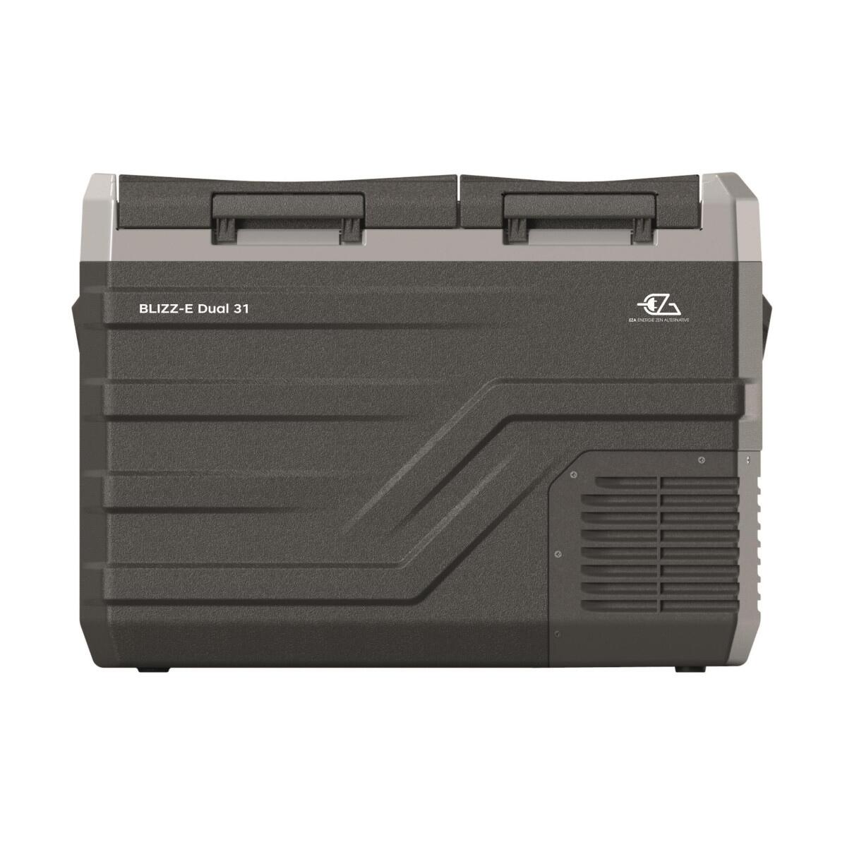 EZA Glacière à compression Blizz-E Dual 39 litres +  EZA Adaptateur 12/220 Volts 3/4