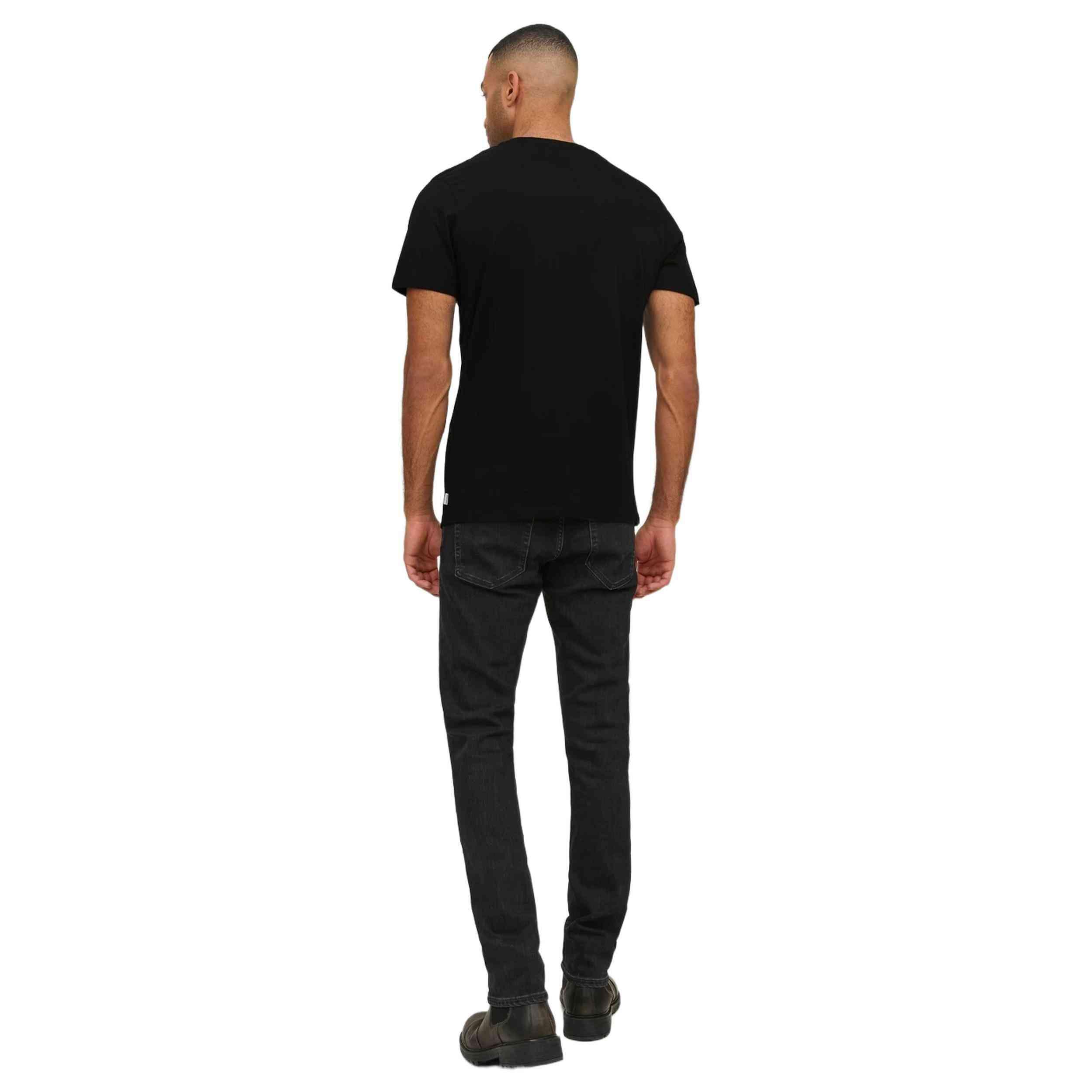 Camiseta de manga corta Jack&jones modelo 12156102-BLACK para hombre 2/5
