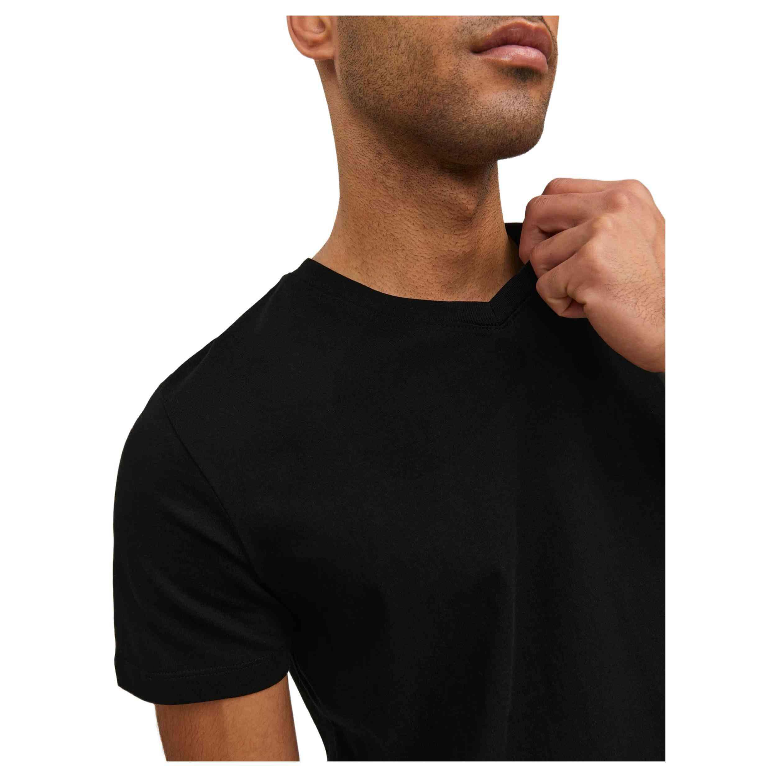 Camiseta de manga corta Jack&jones modelo 12156102-BLACK para hombre 5/5