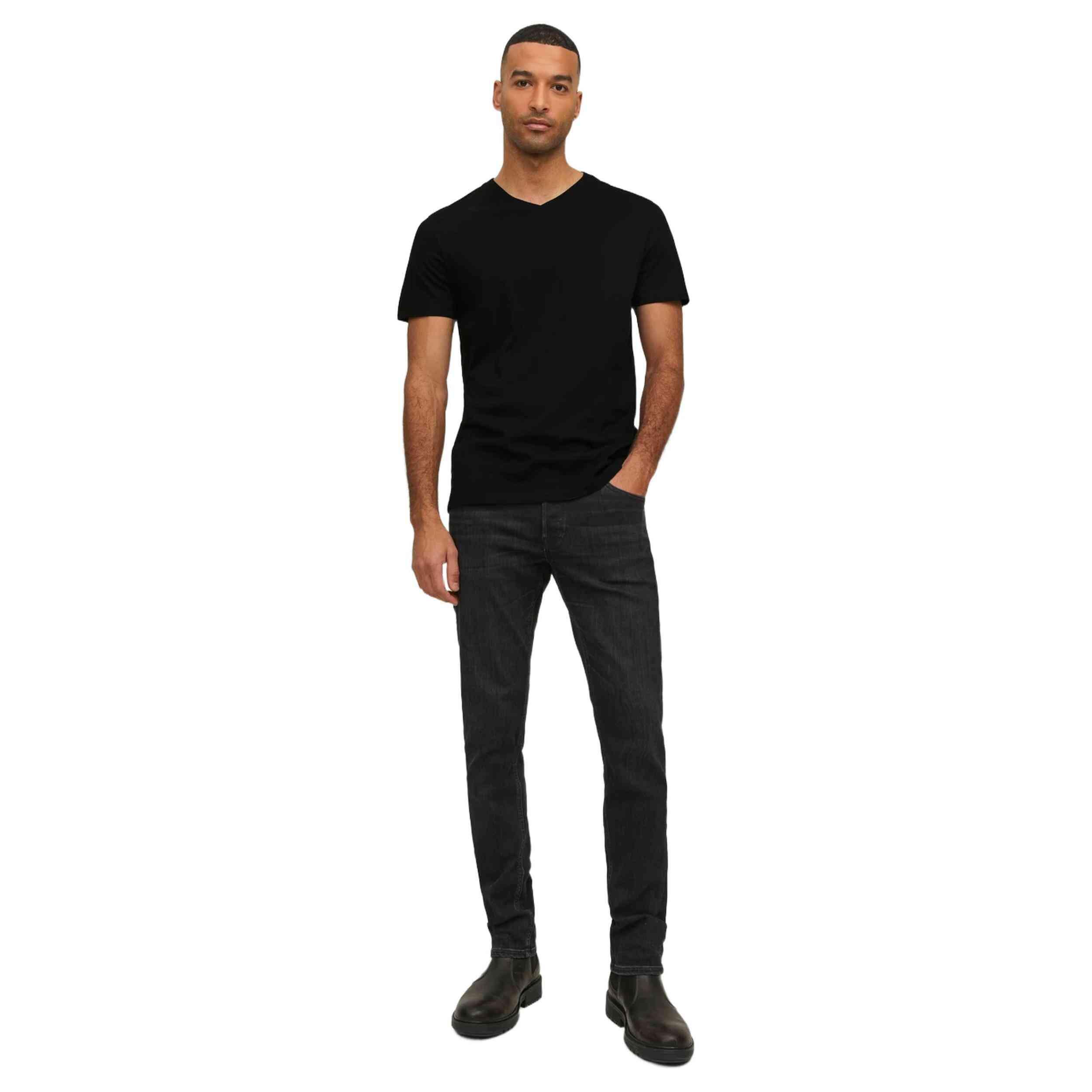 Camiseta de manga corta Jack&jones modelo 12156102-BLACK para hombre 4/5