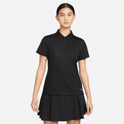 Polo Golf Nike Dry Fit Victory Mujer Negro
