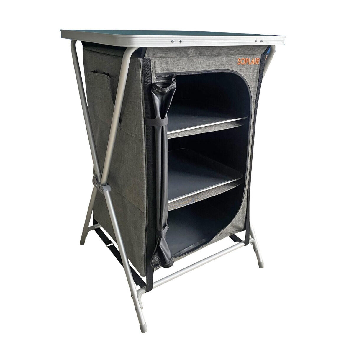 SOPLAIR Meuble de rangement 3 étagères Boréal 4/5
