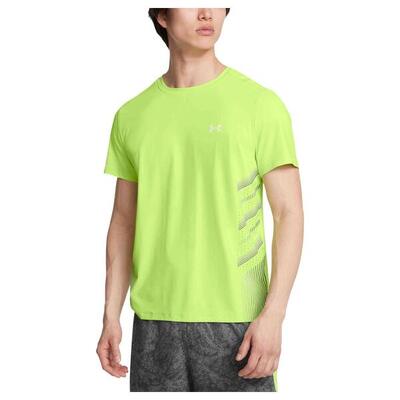 Under armour launch elite green heren jersey met korte mouwen