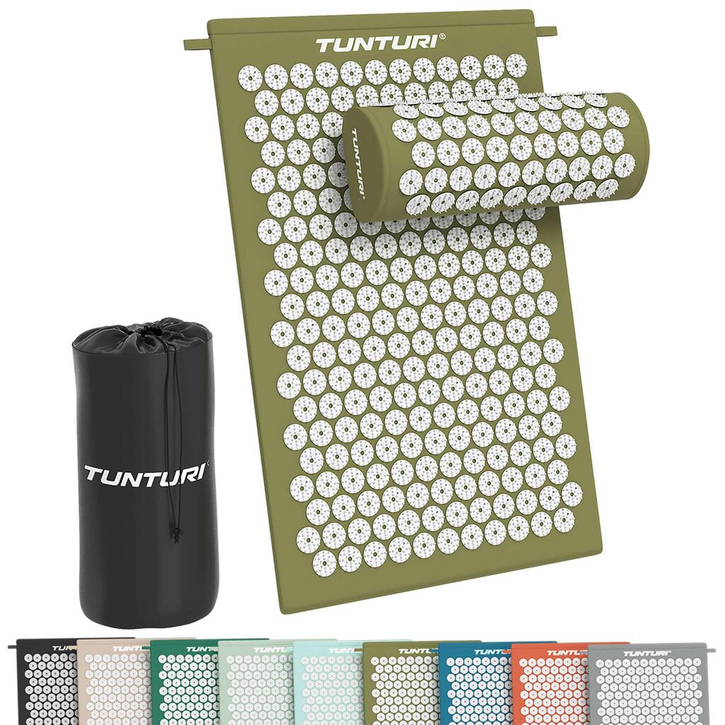 Acupressure mat and pillow - Acupuncture mat - spiked mat - 2in1 Anti Stress