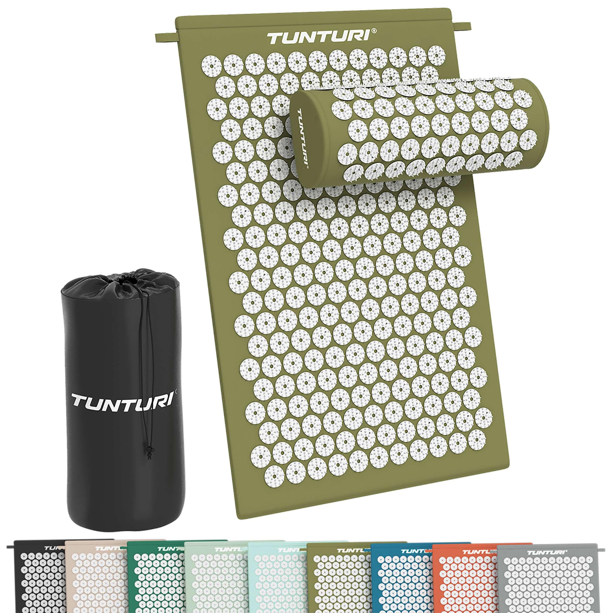 TUNTURI Tunturi Acupressure Mat Dark Green + Pillow