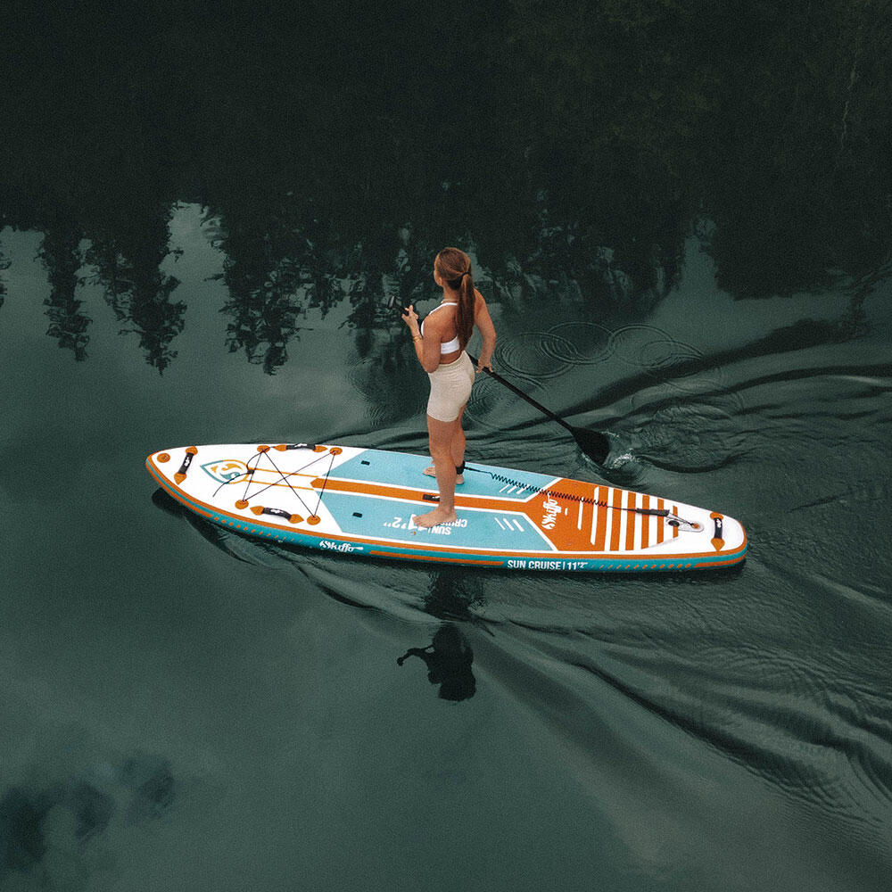 SUP Gonfiabile Fusion Skiffo SUNCRUISE 11'2 Dropstitch 340x84x15cm 11'2x33"x6" 4/7