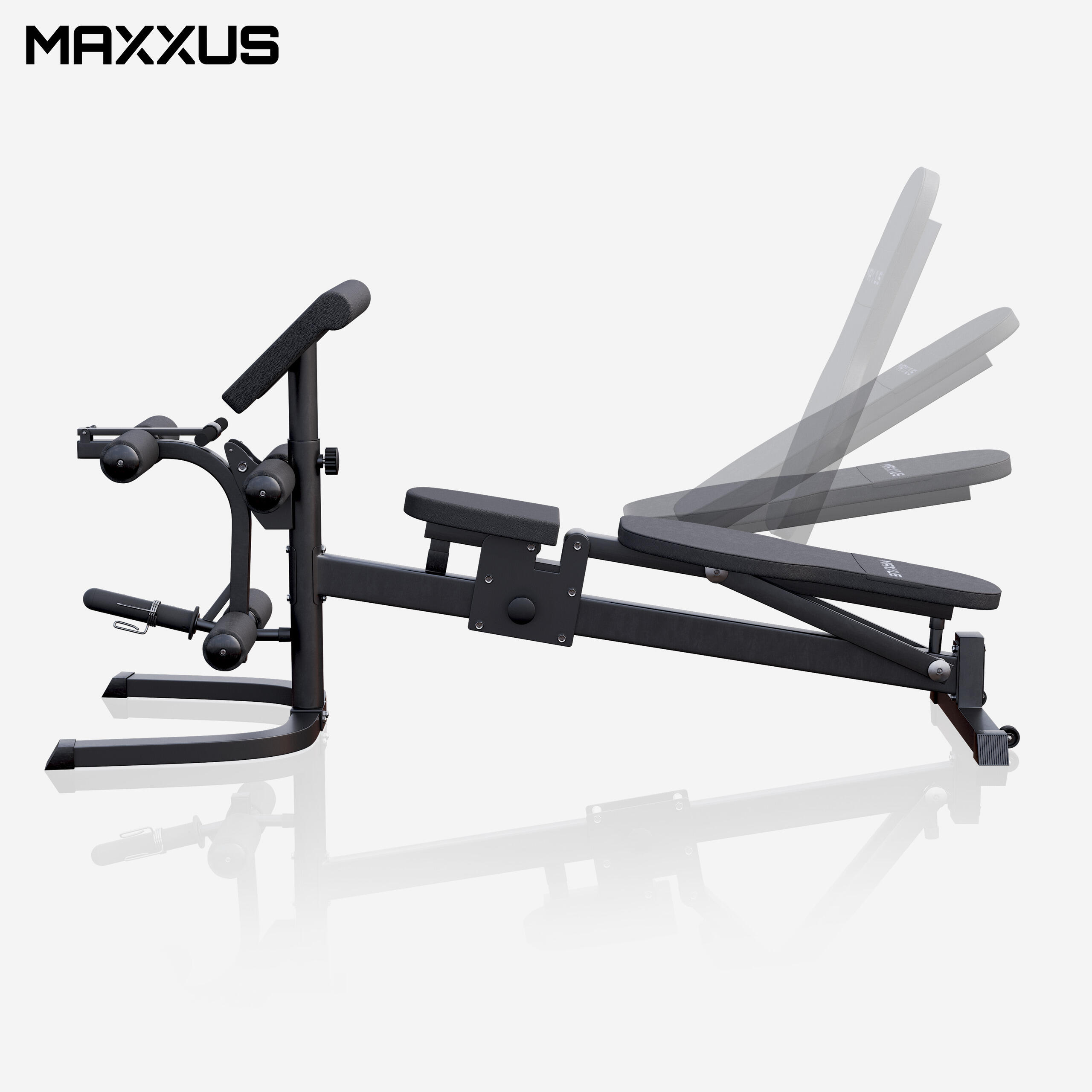 MAXXUS Multipress 8.1 reinforced steel, modular bench 300 kg