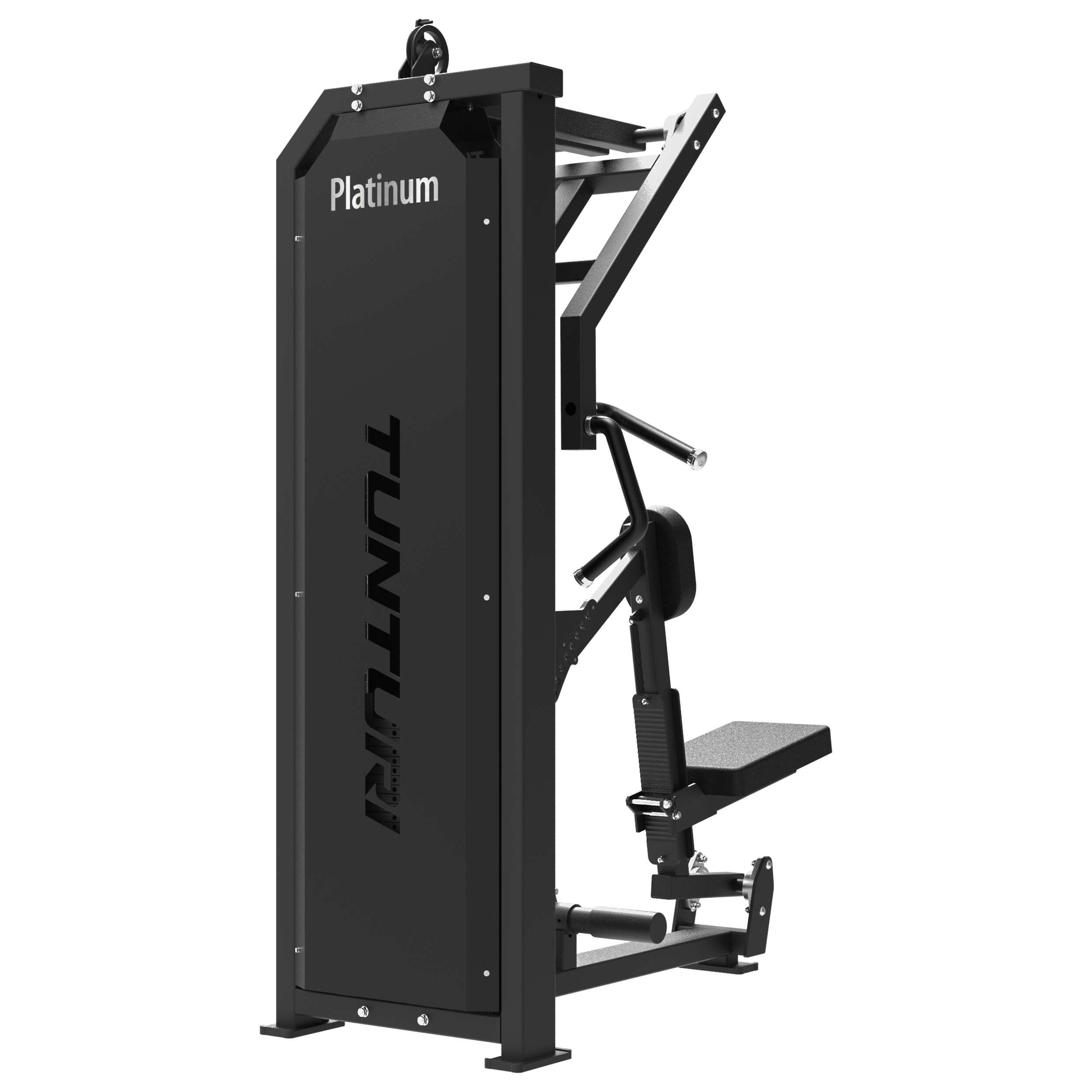 Tunturi Platinum Seated Row/Rudermaschine Kraftstation mit Gewichtsstapel 4/7