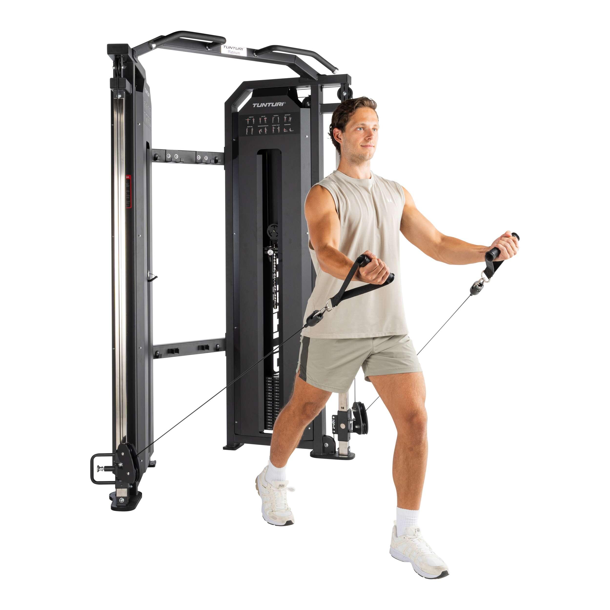 Tunturi Platinum Functional Trainer with Weight Stack 7/7