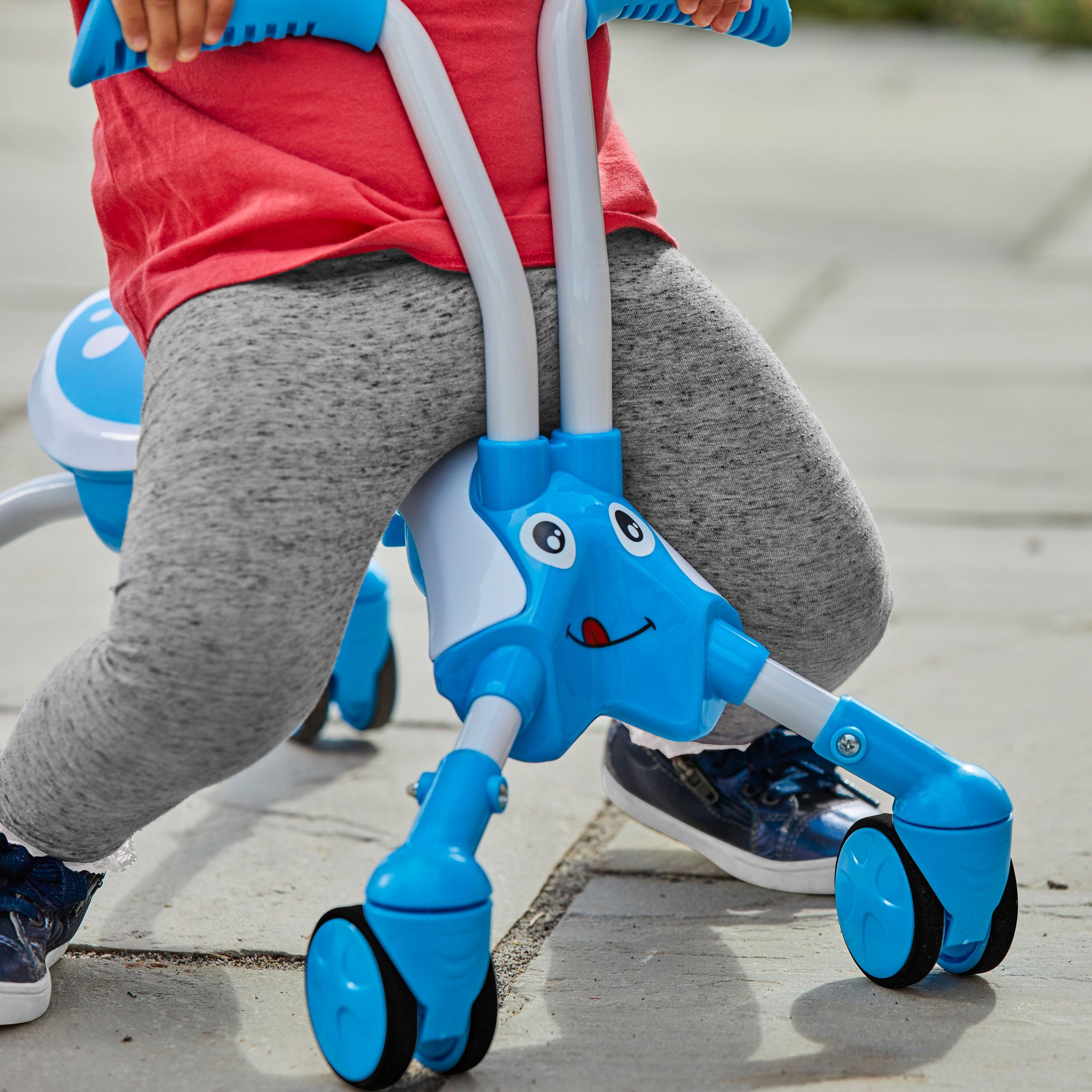 Opvouwbare loopauto met 4 wielen SCRAMBLEBUG TIDE blauw 4/7