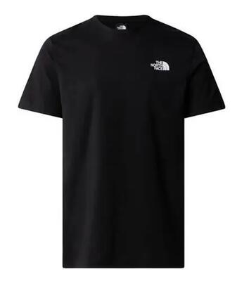 T-shirt met korte mouwen the north face model nf0a87nvjk31 voor mannen