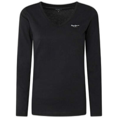 T-shirt met lange mouwen pepe jeans model pl505306-999 voor vrouwen