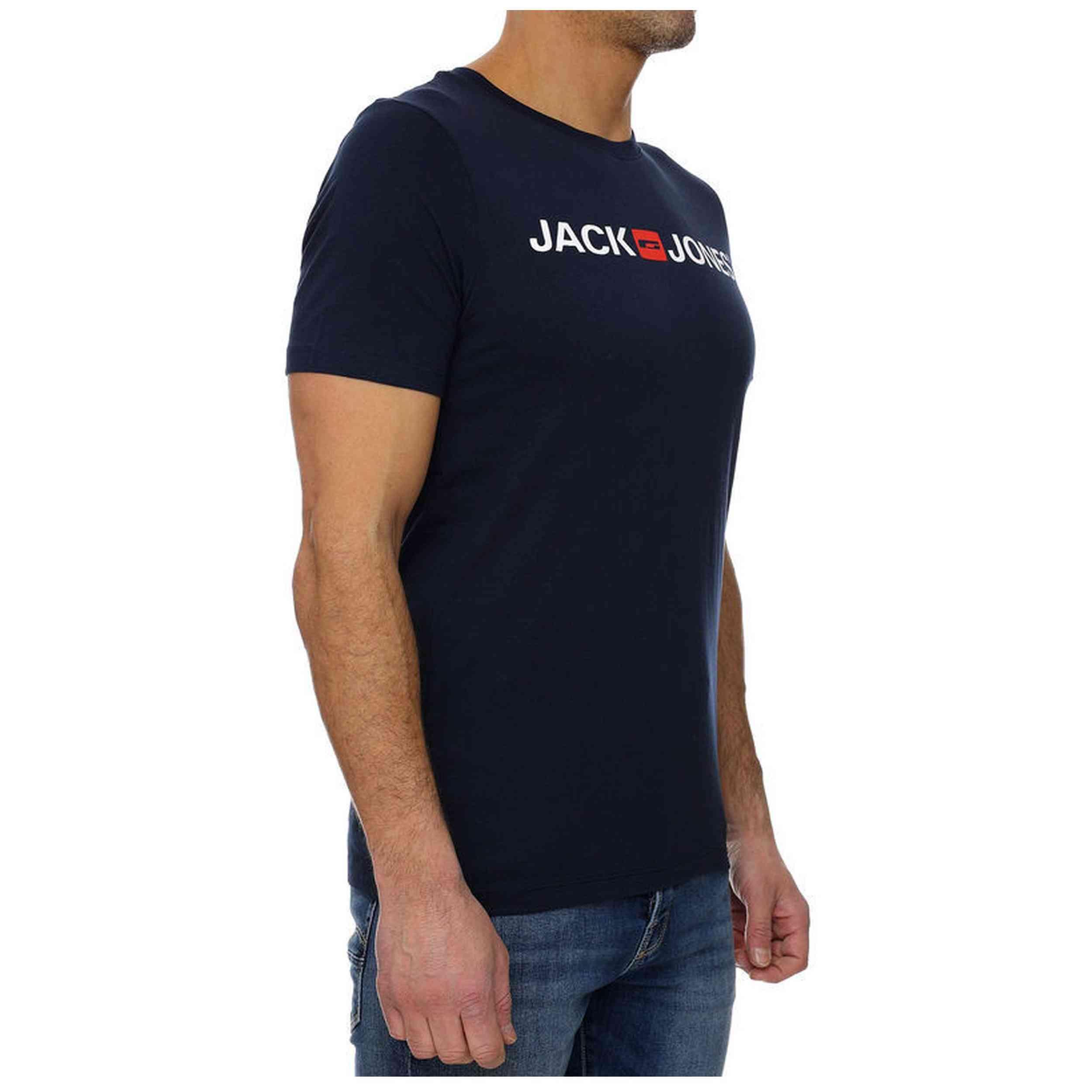 Camiseta de manga corta Jack&jones modelo 12137126-NAVY para hombre 2/5
